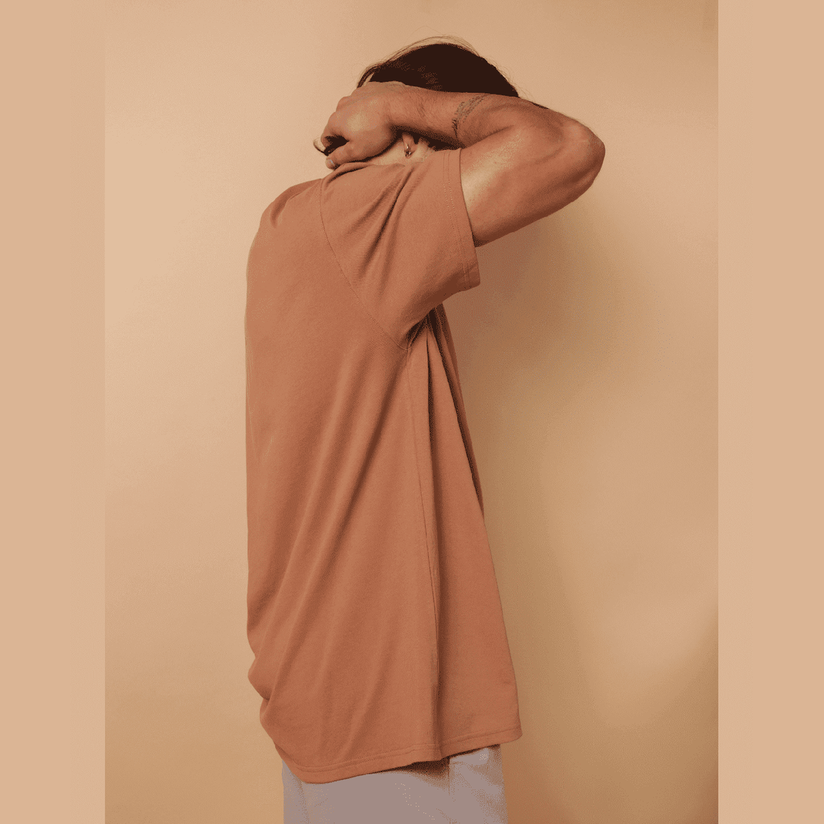 Kore basic tee - taupe