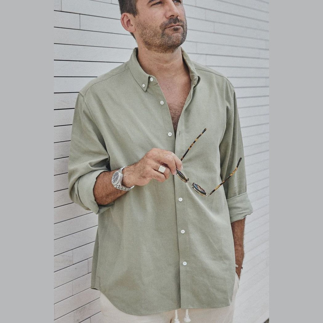 Kore darley l/s shirt- sage
