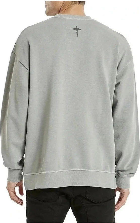 Kscy yale relaxed sweater- pigment grey