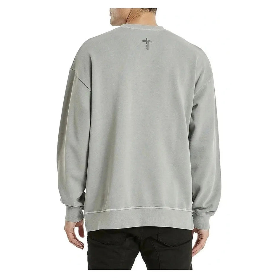 Kscy yale relaxed sweater- pigment grey
