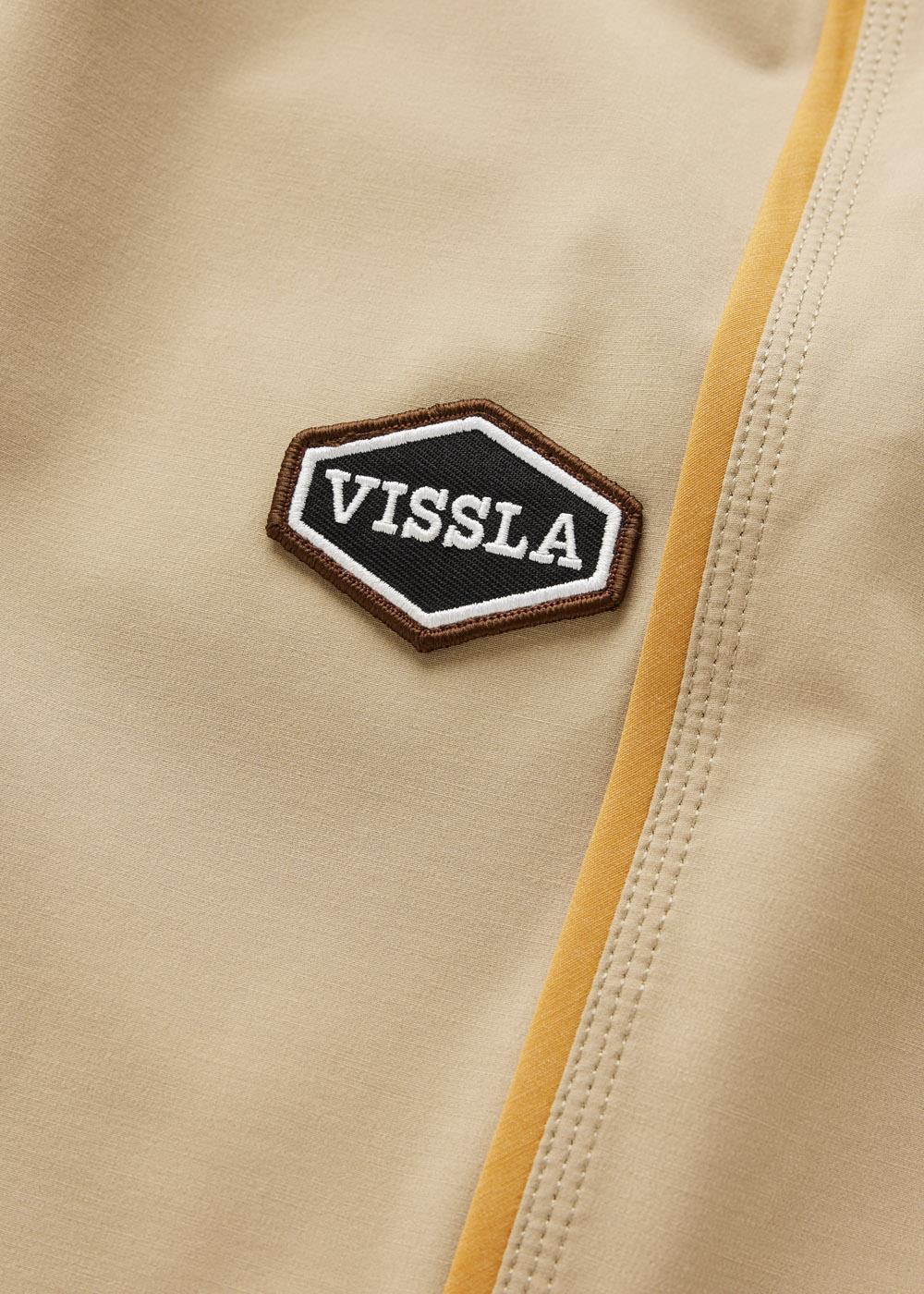 VISSLA Solid Sets 18.5" Boardshort - Khaki