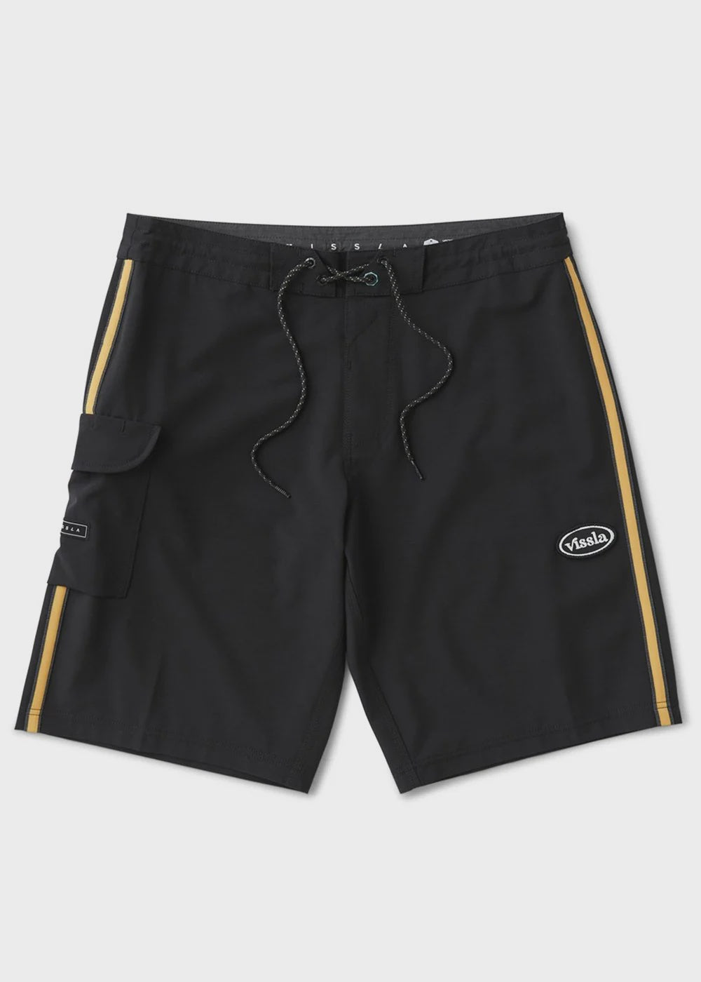 VISSLA Long Sets 21" Boardshort - Black