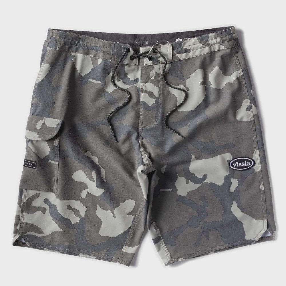 VISSLA Long Sets 21" Boardshort - Camo