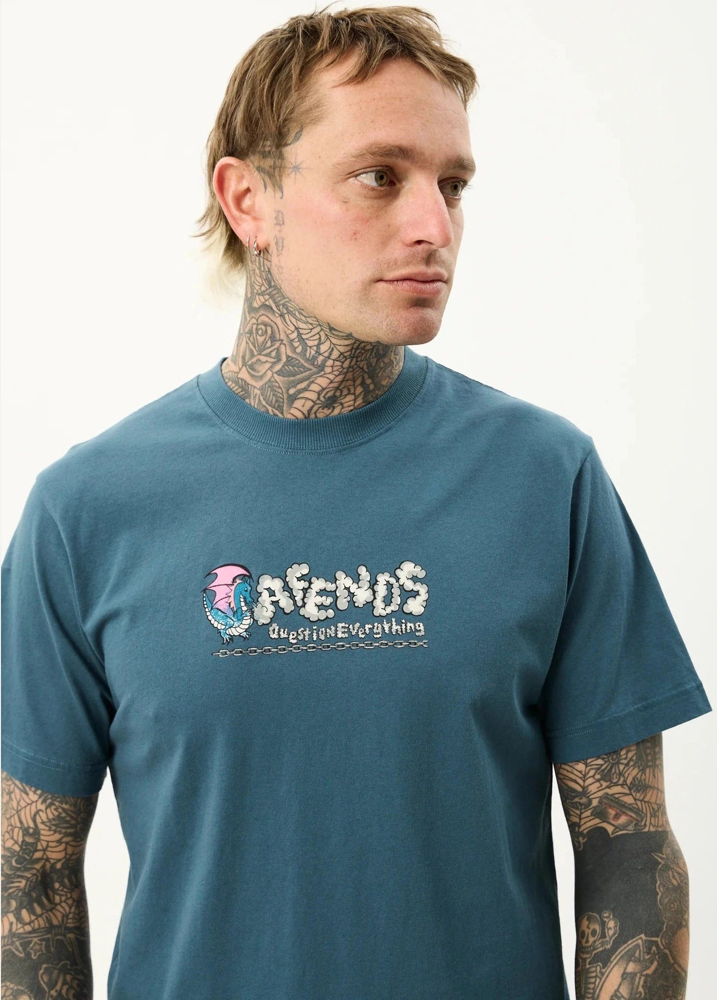 AFENDS Huffenpuff retro tee - Fuel