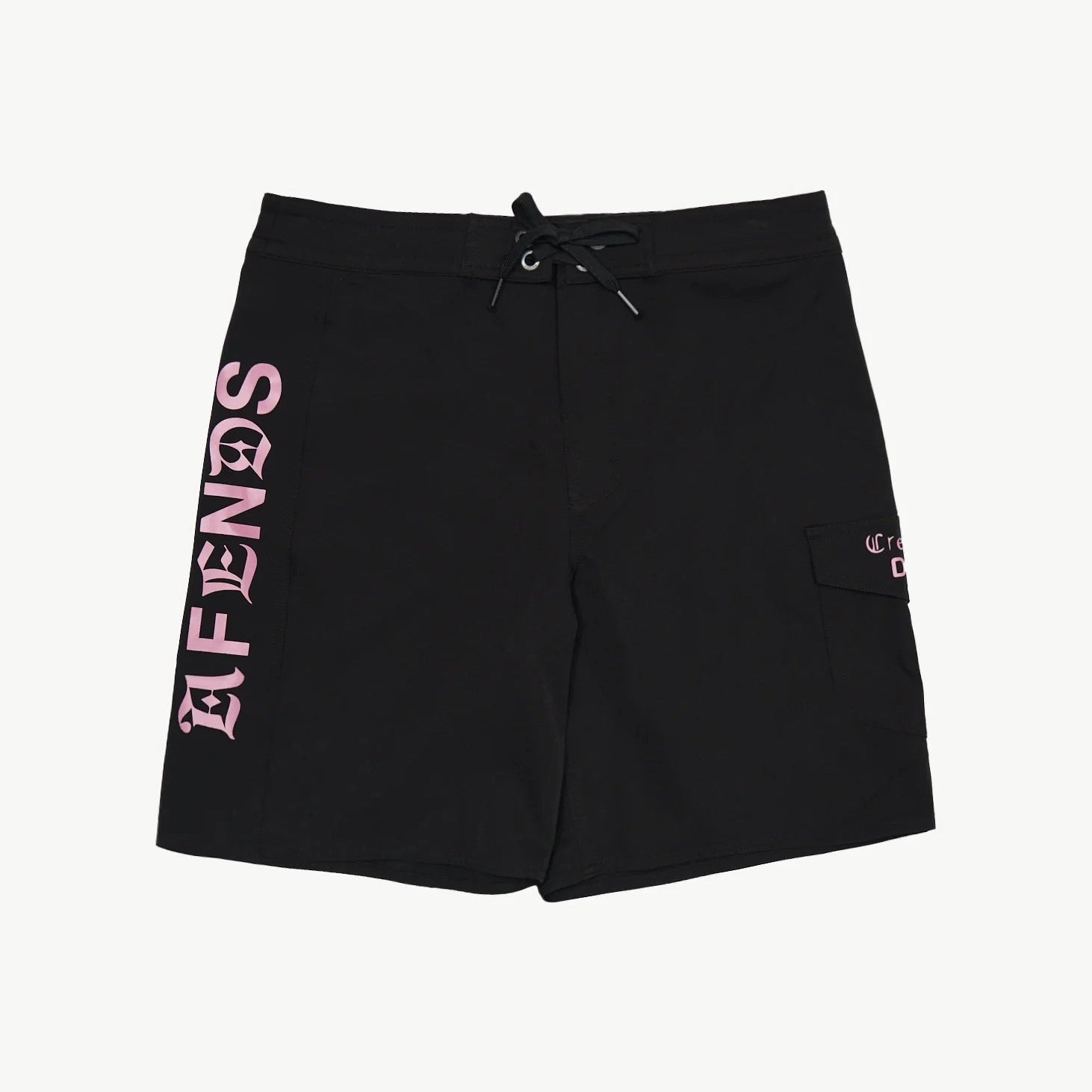 AFENDS Mix Up - Surf Related V2 Boardshort 18" - Black