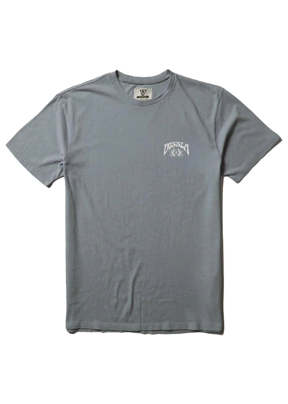VISSLA Marooned organic blend ss tee - Blue haze