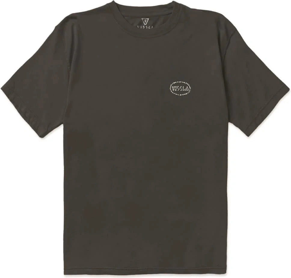 VISSLA Bone cove swell ss tee - Phantom