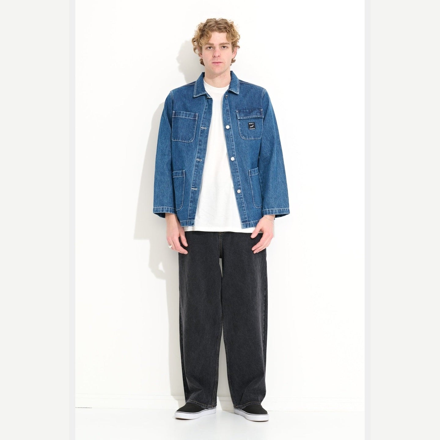 MISFIT Unisex chore jacket - Indigo