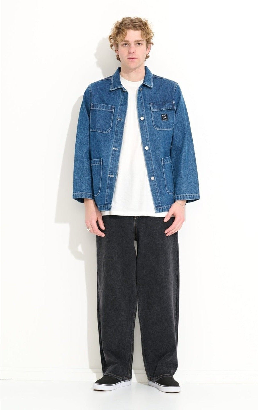 MISFIT Unisex chore jacket - Indigo