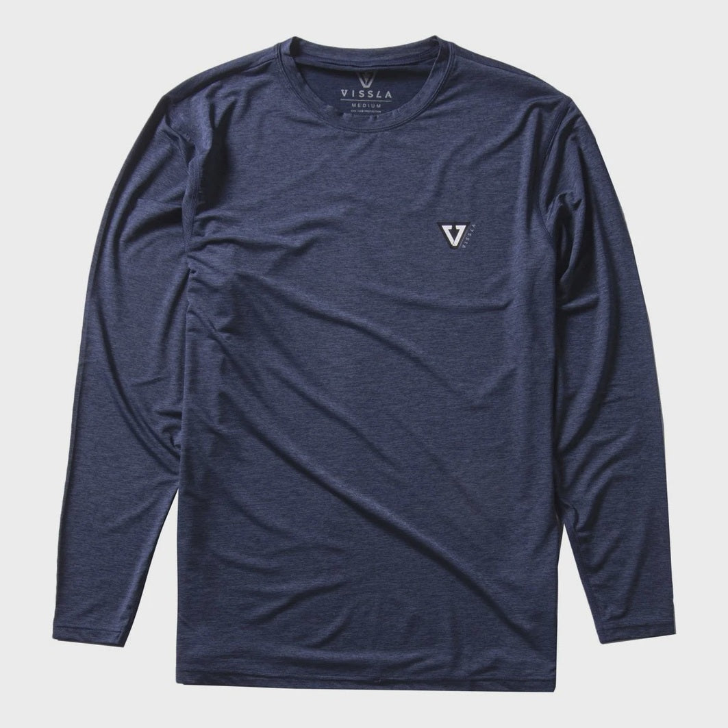 VISSLA Twisted Eco Ls Lycra - Dark navy