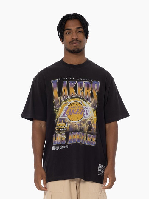 MICTHELL & NESS Lakers city strike tee