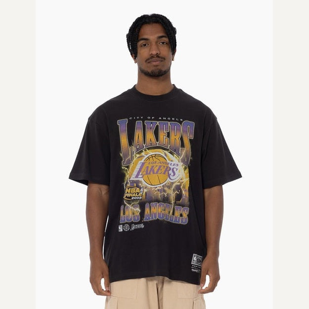 MICTHELL & NESS Lakers city strike tee