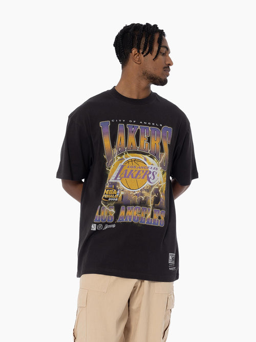MICTHELL & NESS Lakers city strike tee