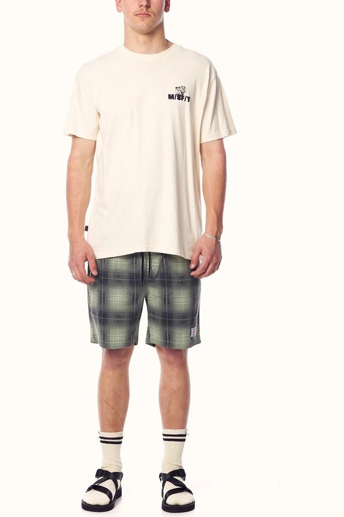 Misfit ism 50/50 tee - pigment chalk white