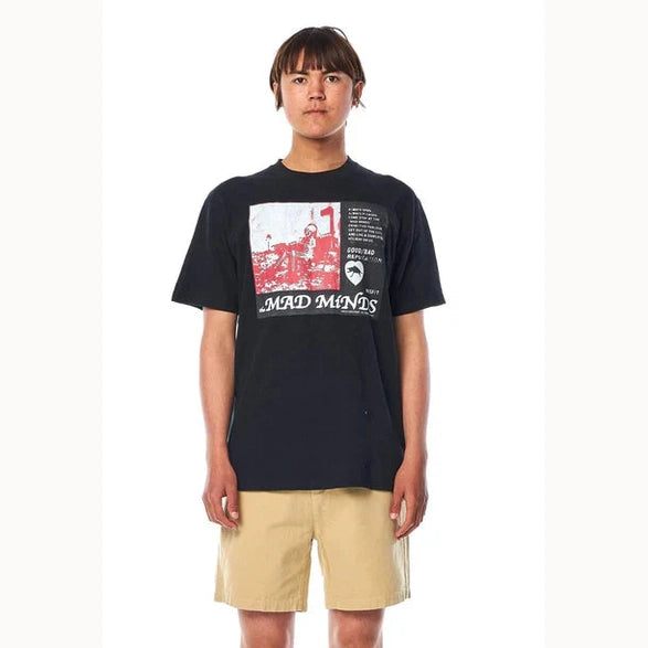 Misfit loveroach 50/50 tee - pitch black