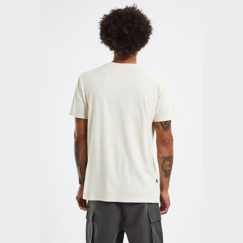 Misfit sun downer 50/50 ss tee - pigment chalk white
