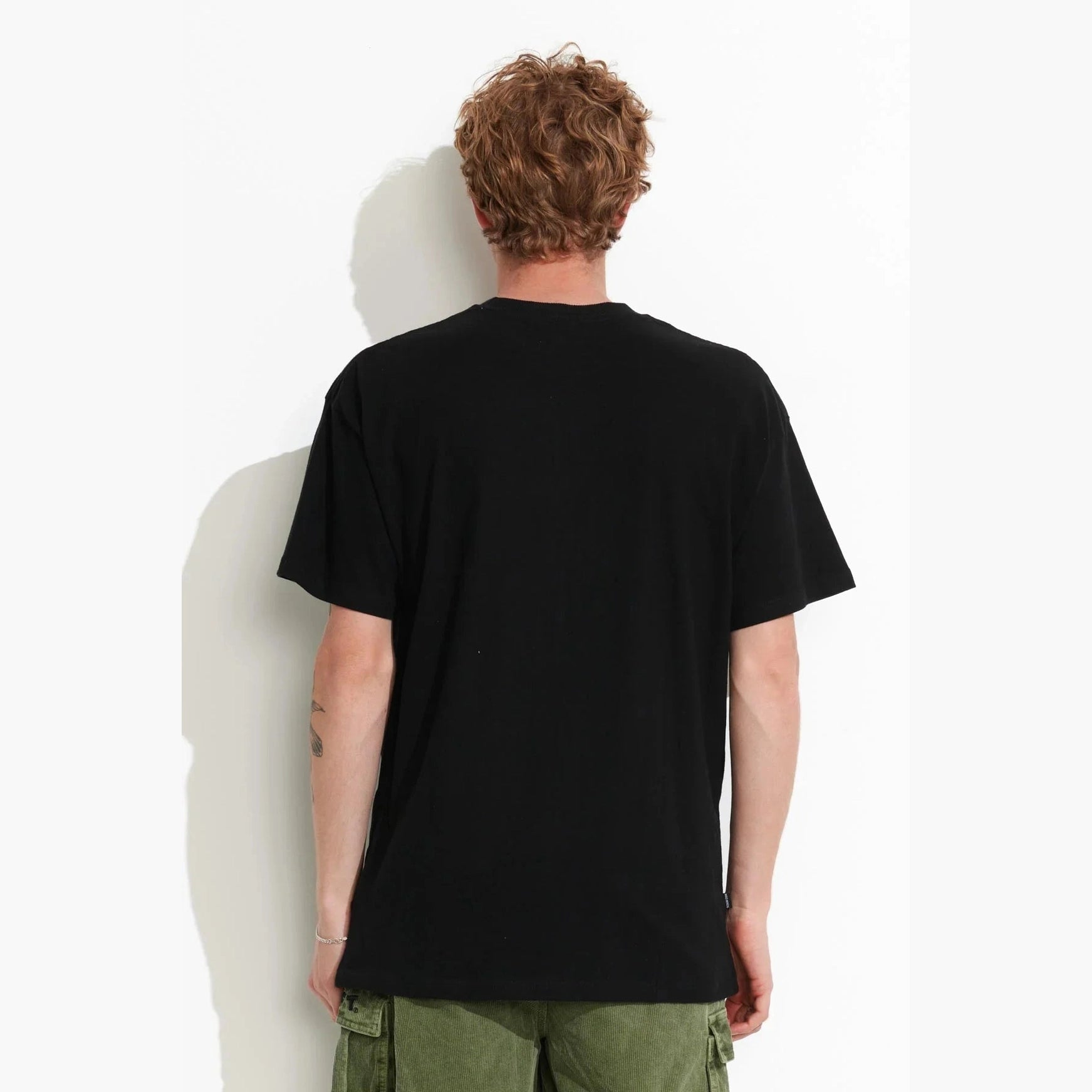 Misfit supercorporate 50/50 ss tee - black