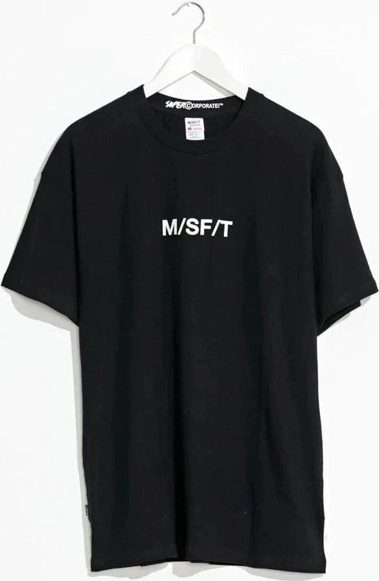 Misfit supercorporate 50/50 ss tee - black