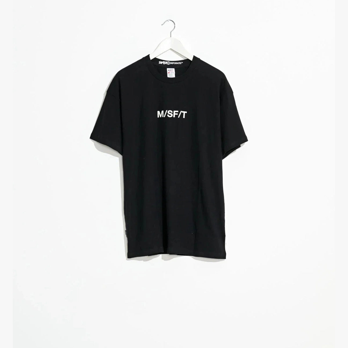 Misfit supercorporate 50/50 ss tee - black
