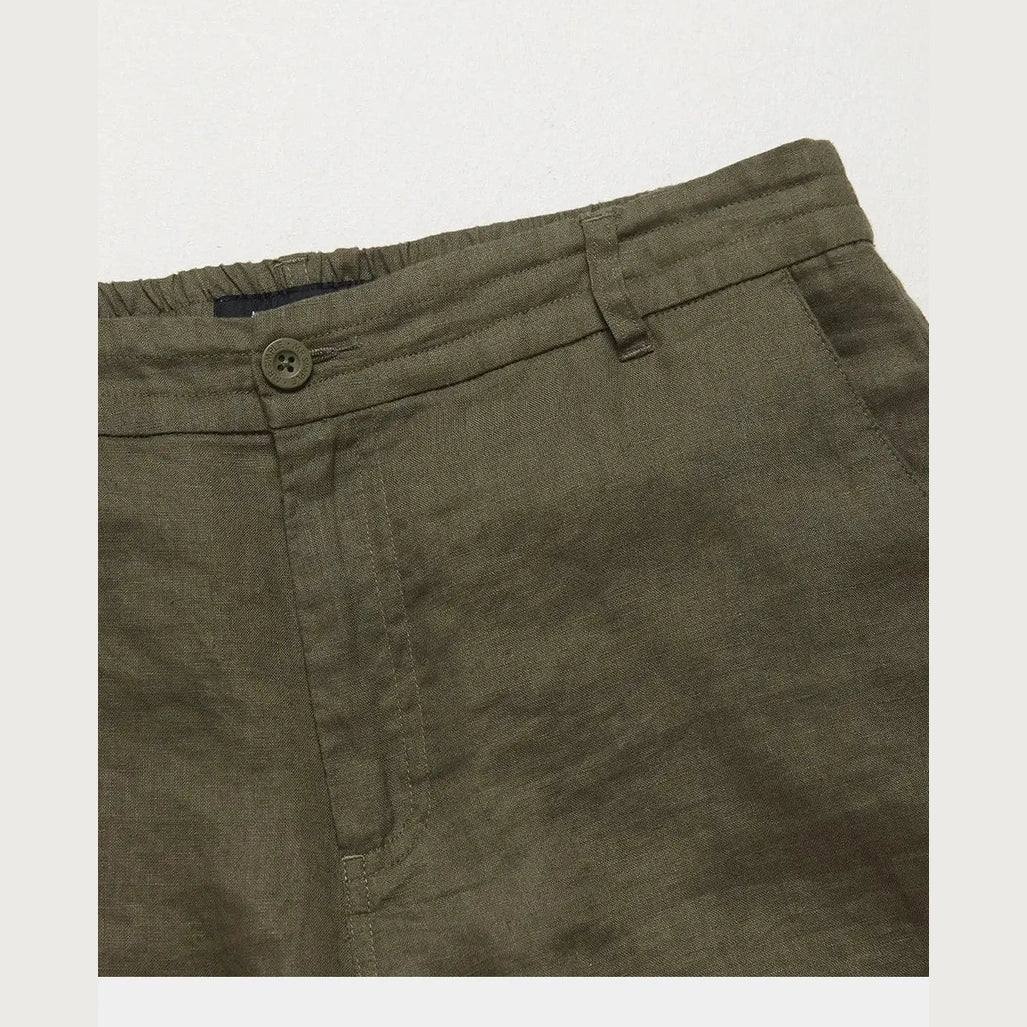 Mr simple tanner 2.0 linen shorts fatigue