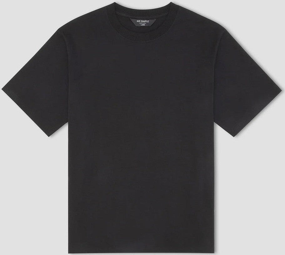 Mr Simple Heavy Weight Tee - Black