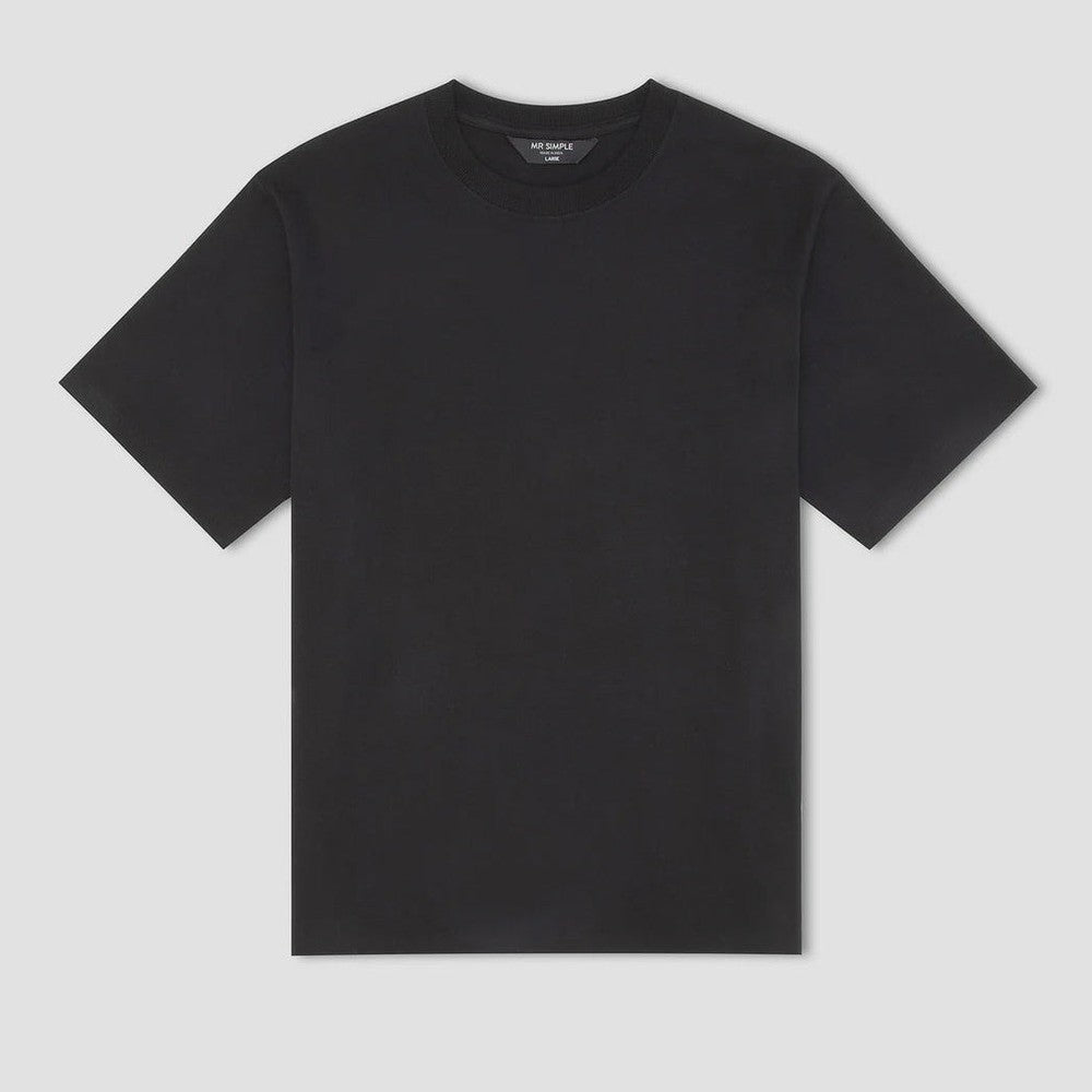 Mr Simple Heavy Weight Tee - Black