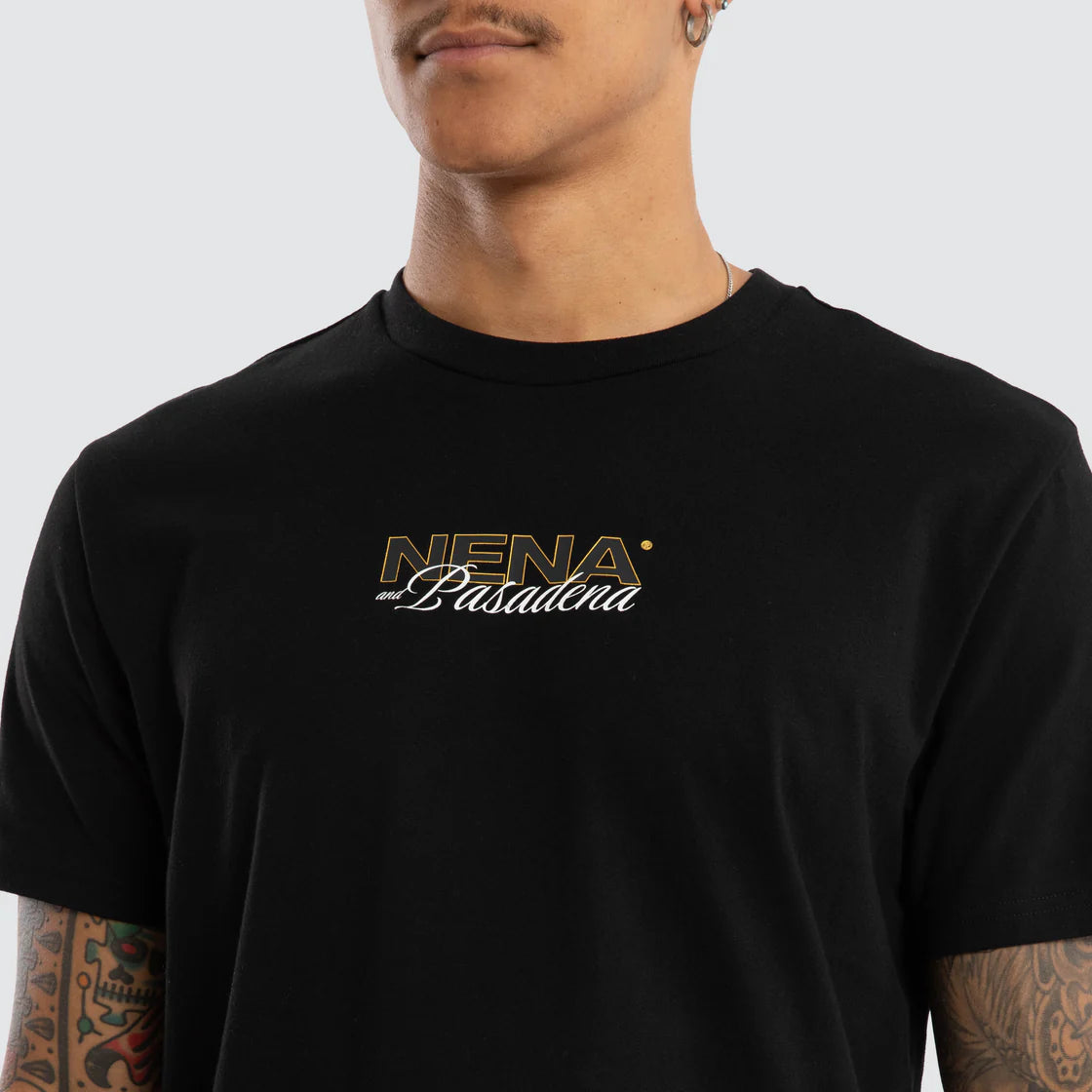 NXP Veered Dual Curved Tee - Jet Black