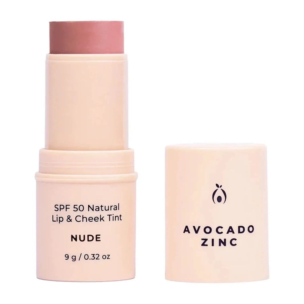 AVOCADO ZINC SPF 50 Natural lip & cheek tint - Nude