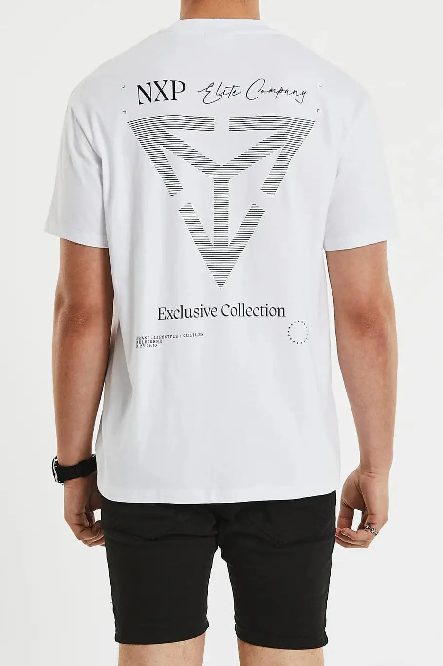 Nxp elite co. Relaxed tee - white