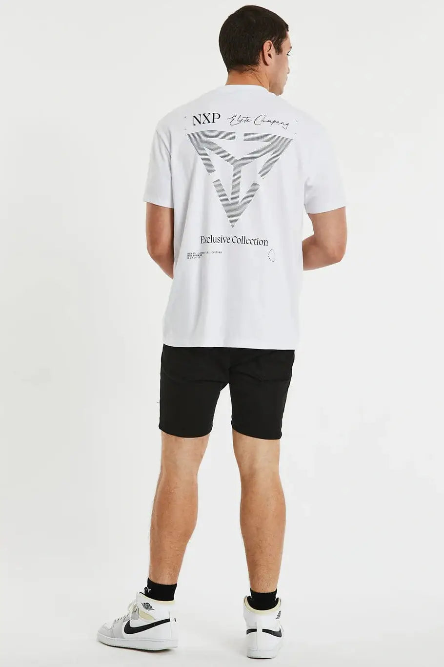 Nxp elite co. Relaxed tee - white