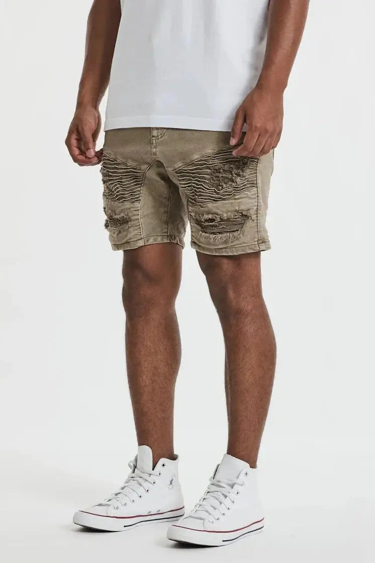 Nxp hellcat denim short - dune