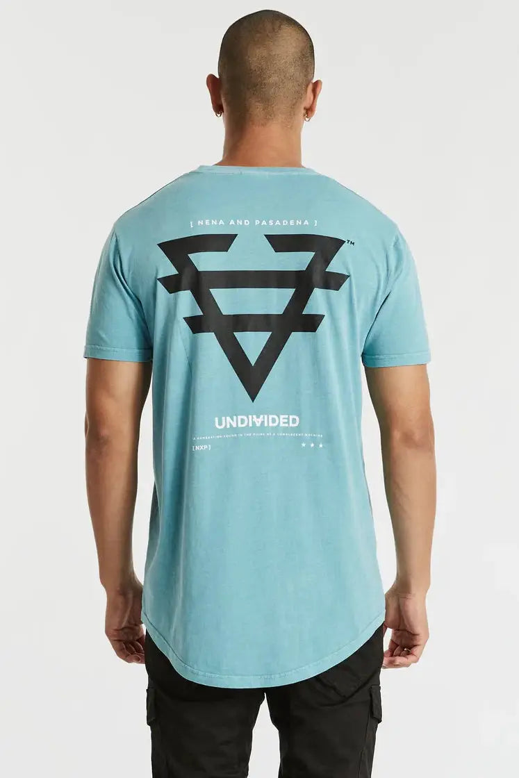Nxp undivided cape back tee - pigment cameo
