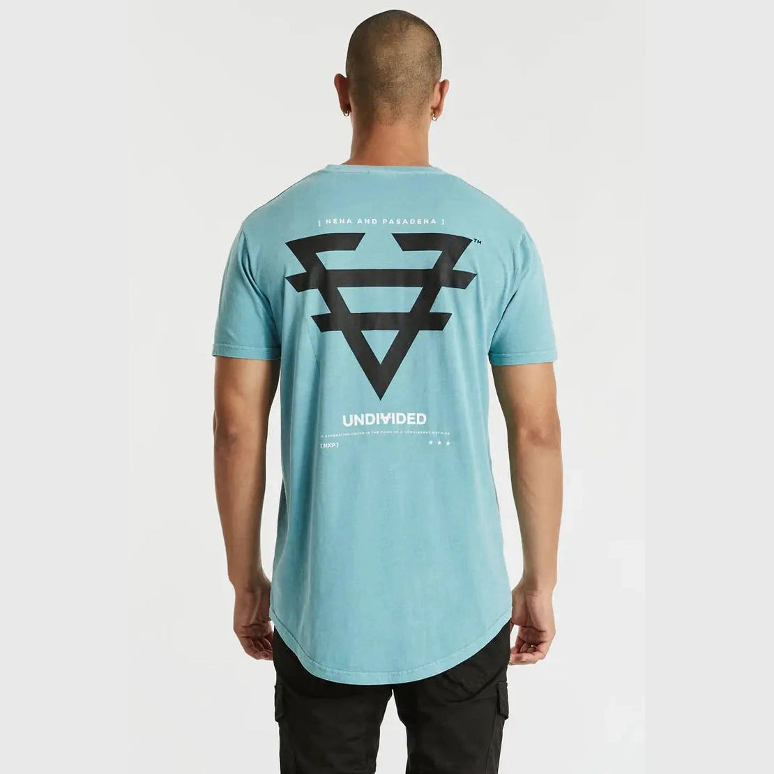 Nxp undivided cape back tee - pigment cameo