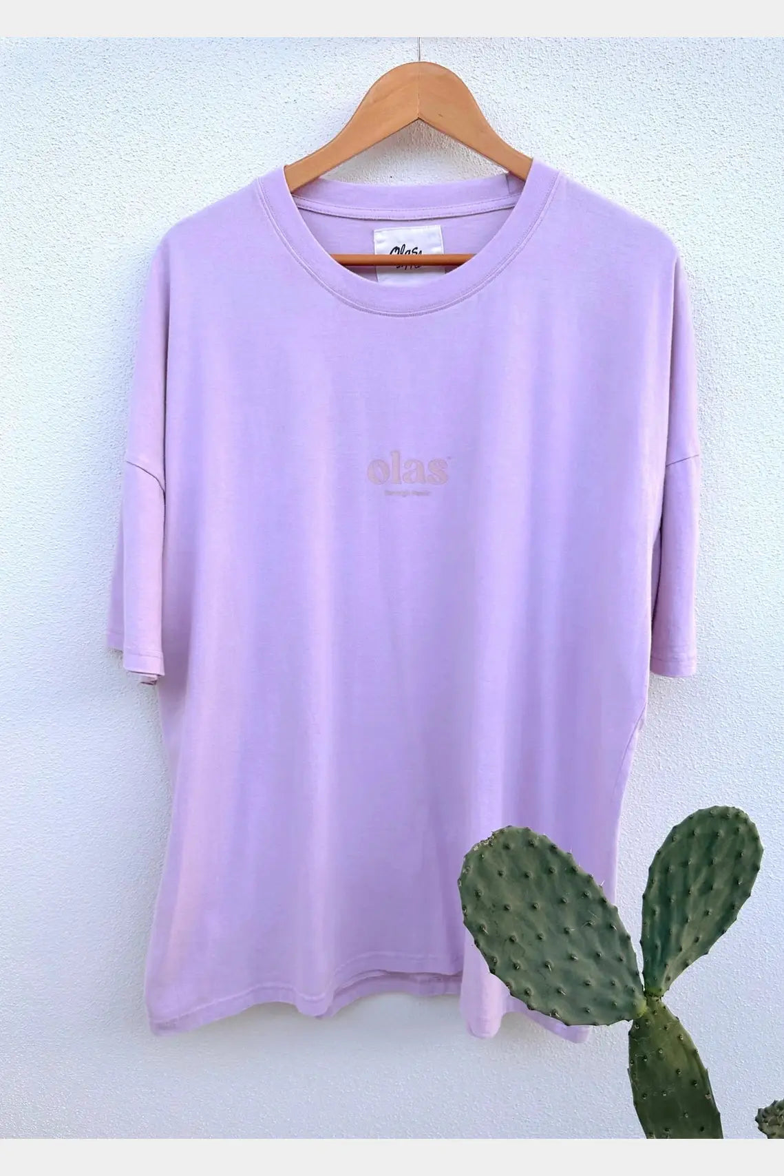 Olas Supply Staple Box Tee Lilac