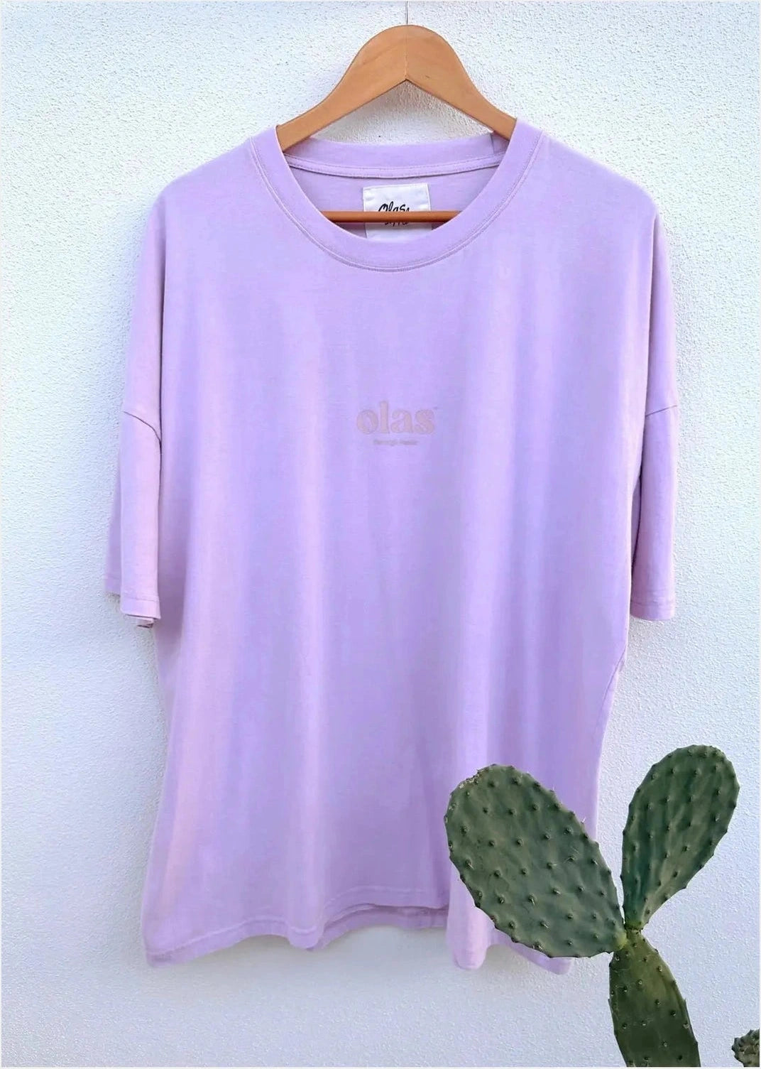 Olas Supply Staple Box Tee Lilac
