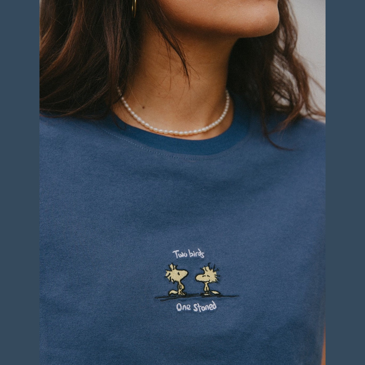 PALMAH Two birds one stoned - Petrol blue
