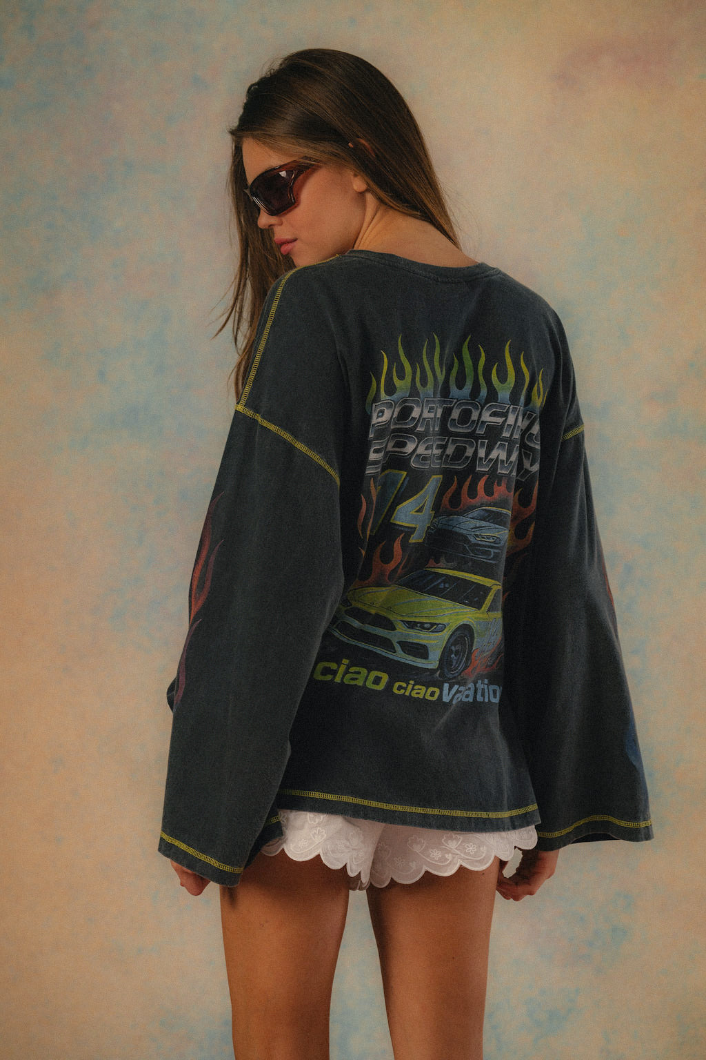 CIAO CIAO Ace LS Tee - Portofino