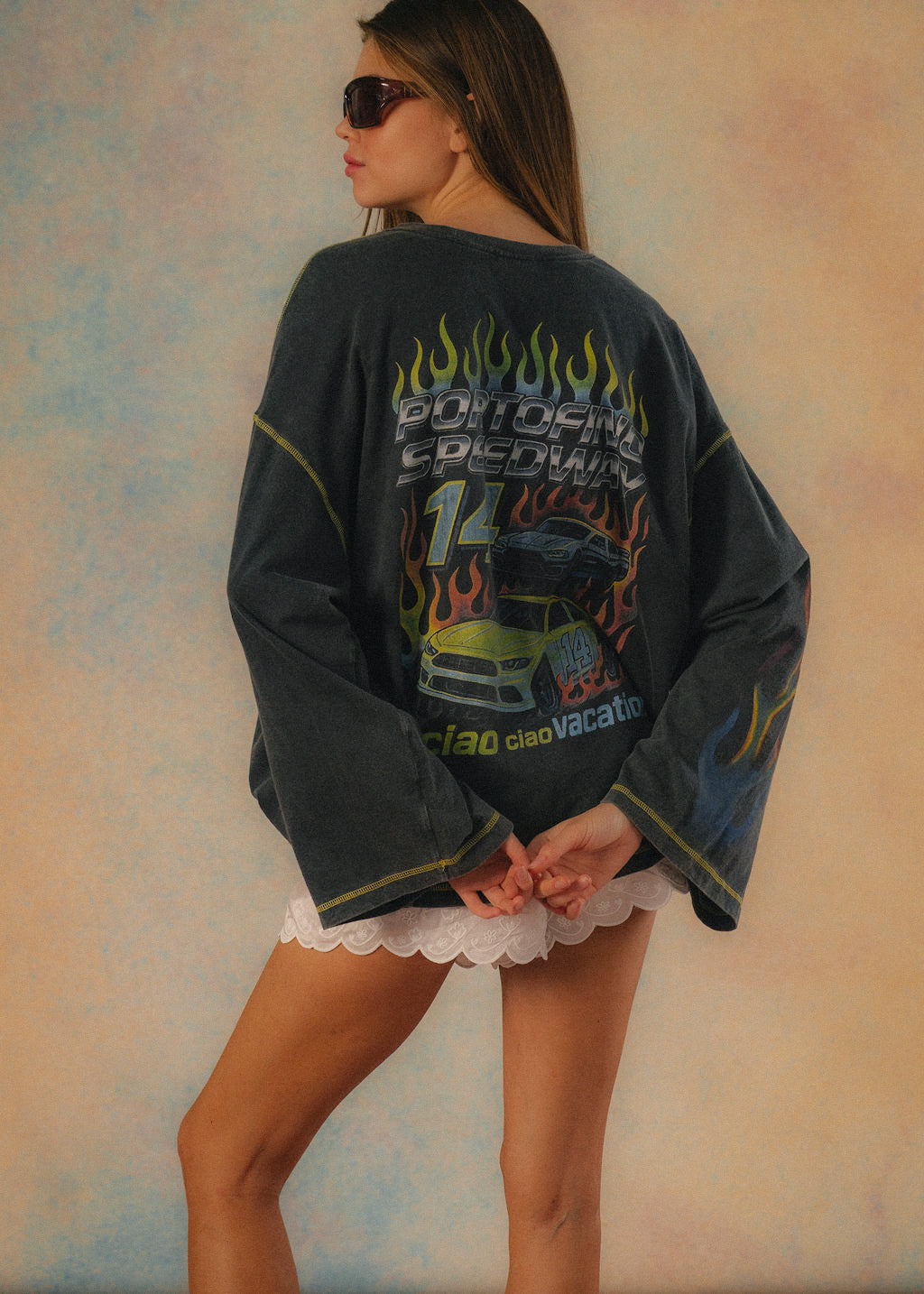 CIAO CIAO Ace LS Tee - Portofino