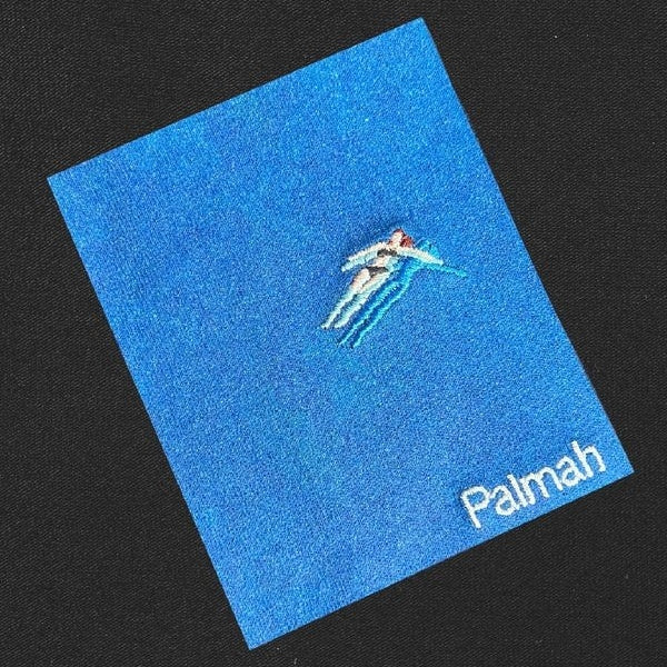 Palmah floating tee - black