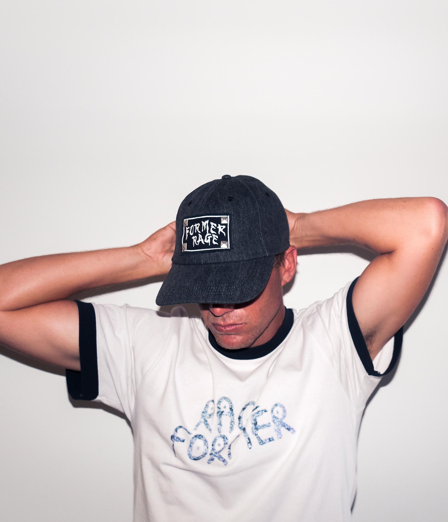 FORMER Studded Cap Black