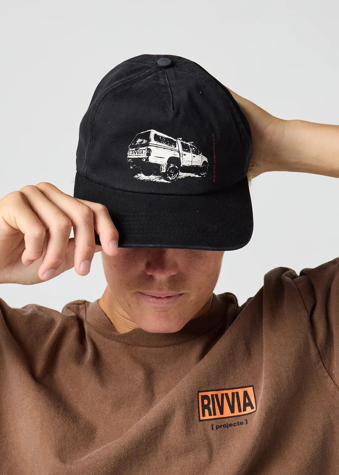 RIVVIA PROJECTS 4wd cap - Washed black