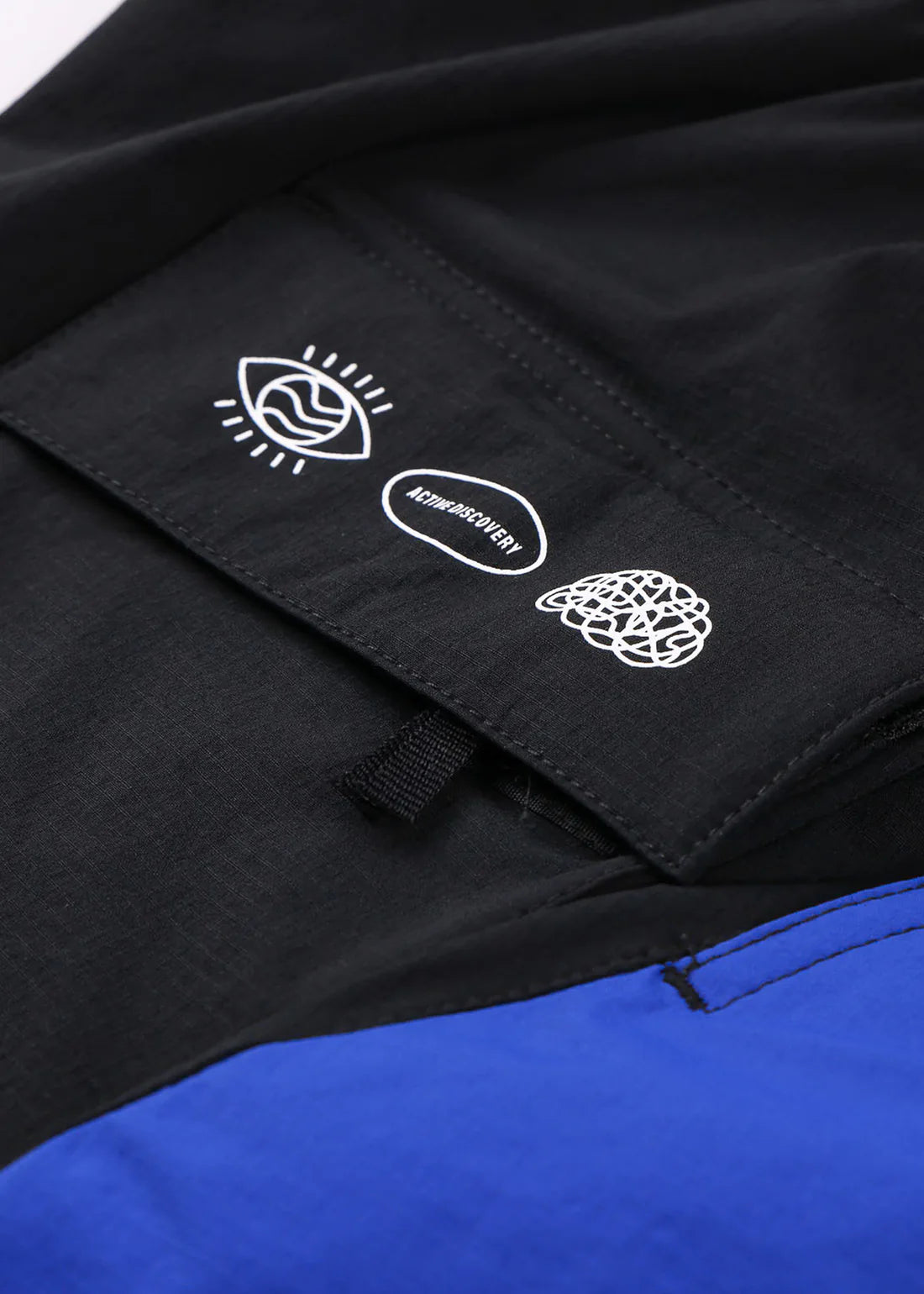 RIVVIA Daily ride passage short - Black/blue