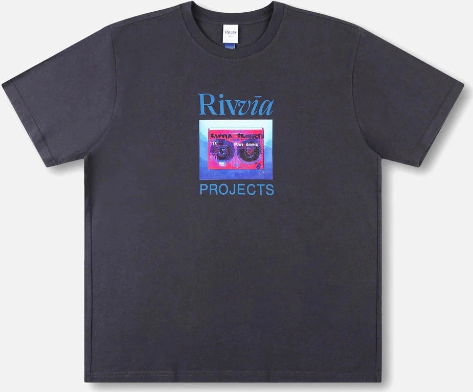 RIVVIA Casette t-shirt - Pigment black