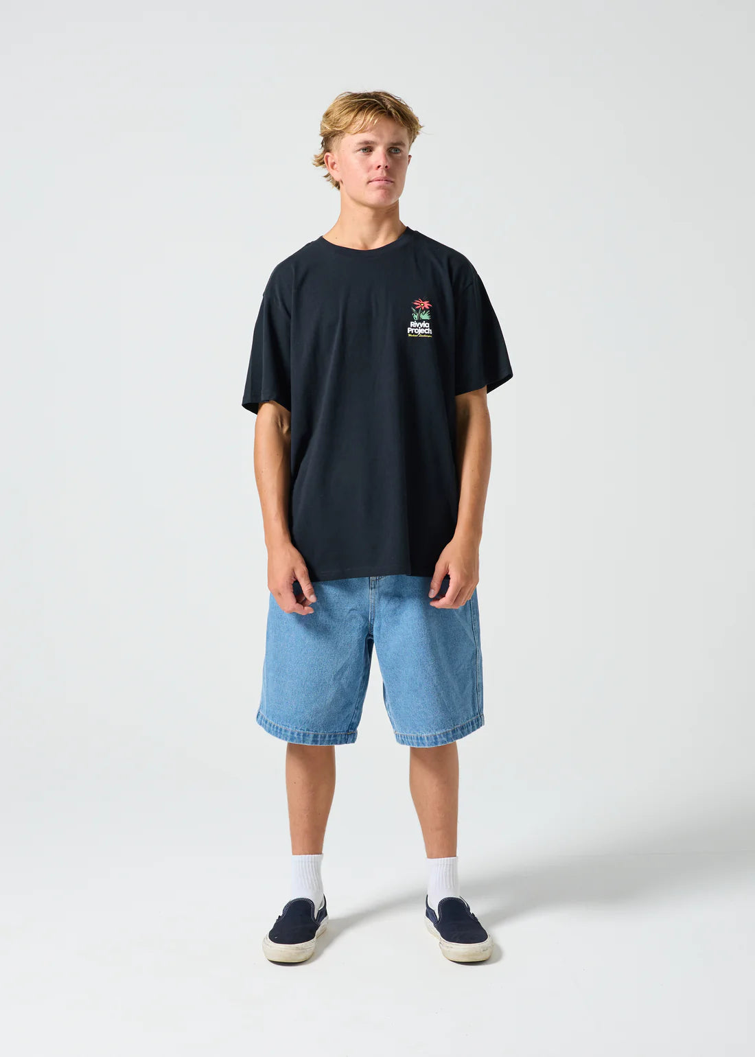 RIVVIA Weekend landscapers t-shirt - Black