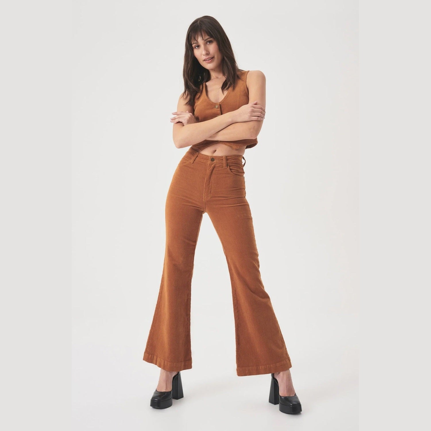 ROLLA'S Eastcoast flare - Tan cord