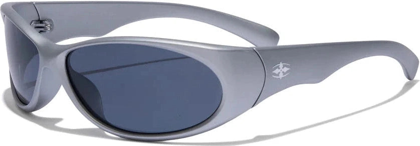 Ritual Vision Demon Speed Sunglasses Matte Chrome/Grey Lenses