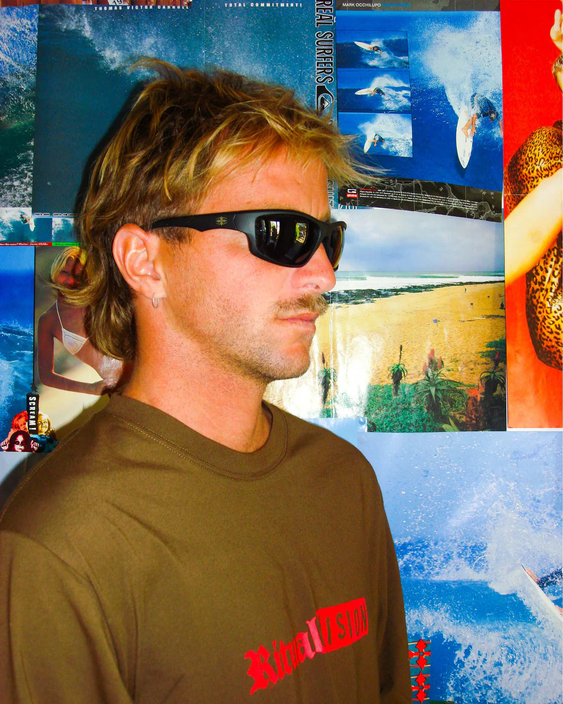 Ritual Vision Teenage Zero Matte Black/Black Polarised Lenses