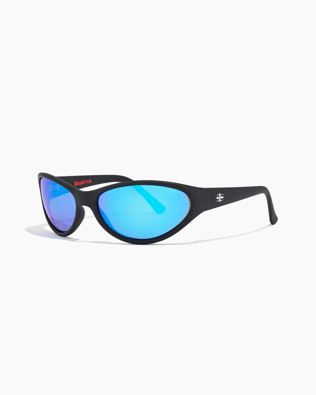 RITUAL VISION Morphine MATTE BLACK / BLUE REFLECTIVE POLARISED
