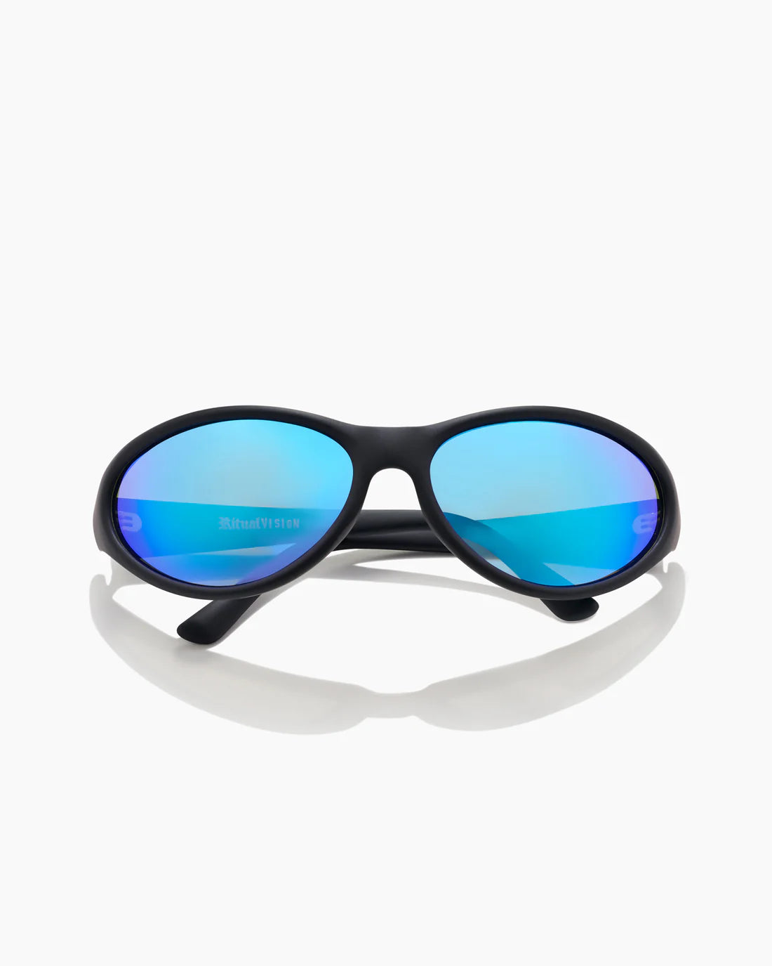 RITUAL VISION Morphine MATTE BLACK / BLUE REFLECTIVE POLARISED