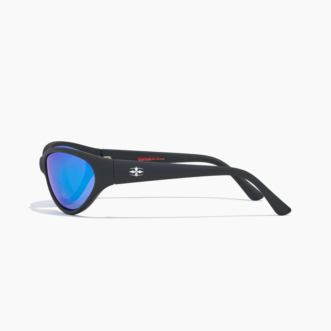 RITUAL VISION Morphine MATTE BLACK / BLUE REFLECTIVE POLARISED